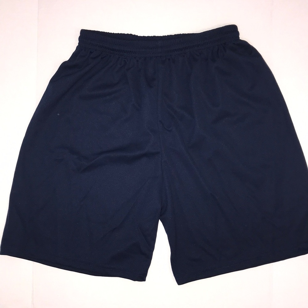 NWOT navy blue youth active soccer shorts